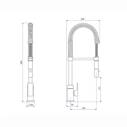 Misturador Monocomando para Cozinha Deca Unic Gourmet Cromado 2282.C